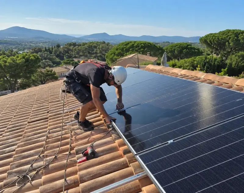 Installateur panneaux solaires Vallègue — pose photovoltaïque sur toiture
